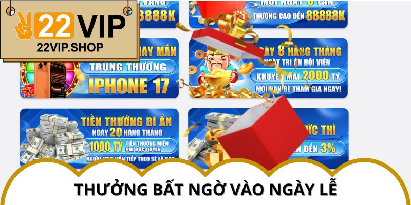 Ưu đãi trong các dịp quan trọng